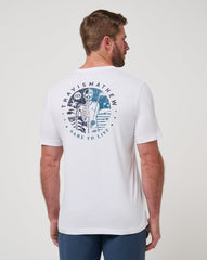 White Travis Mathew Switch Stance Tee