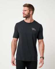 Black Travis Mathew Course Rules Tee