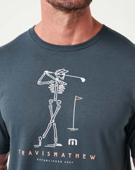Mood Indigo/Vintage Indigo Travis Mathew Lost Swing Tee
