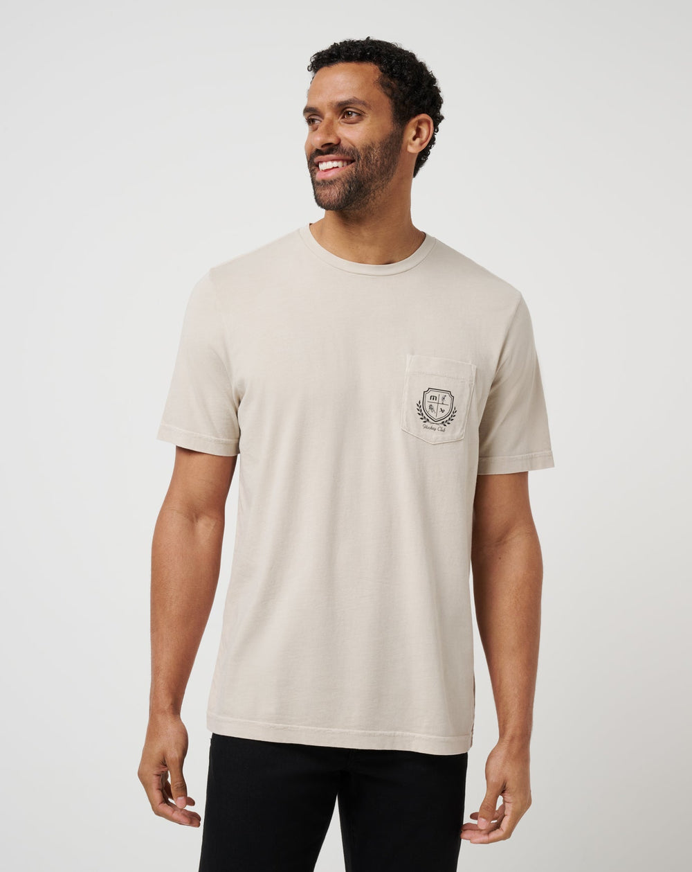 Italian Sand Travis Mathew Face Off Tee