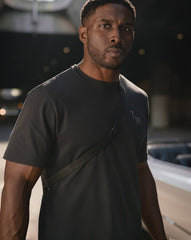 Black Travis Mathew End Around Tee