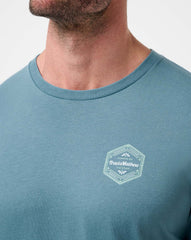 Captains Blue Travis Mathew Maximum Stay Tee