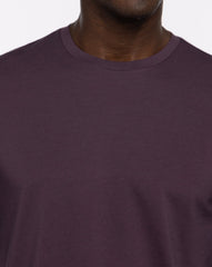 Mauve Wine/Blue Nights Travis Mathew The Crew Long Sleeve Tee