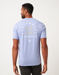 Heather Violet Storm Travis Mathew Night Diver Tee