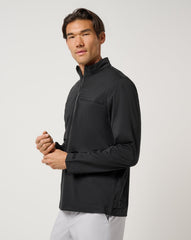 Black Travis Mathew On Course 2.0 Quarter Zip