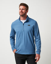 Copen Blue Travis Mathew Wanderlust Quarter Zip