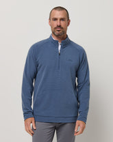 Bering Sea Travis Mathew Performance Waffle Quarter Zip