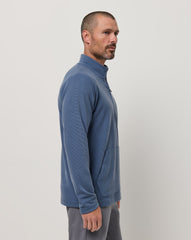 Bering Sea Travis Mathew Performance Waffle Quarter Zip