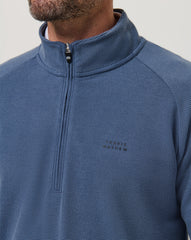 Bering Sea Travis Mathew Performance Waffle Quarter Zip