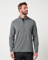 Heather Grey Travis Mathew Heater Pro Quarter Zip