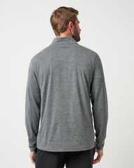 Heather Grey Travis Mathew Heater Pro Quarter Zip