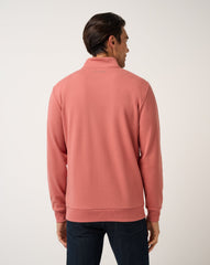Brick Dust Travis Mathew Cloud Quarter Zip 2.0