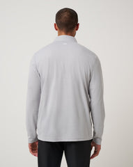 Heather Grey Travis Mathew San Francisco Giants Time To Tailgate Quarter Zip