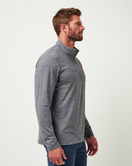 Sleet/Quiet Shade Travis Mathew Texas Rangers The Heater Quarter Zip