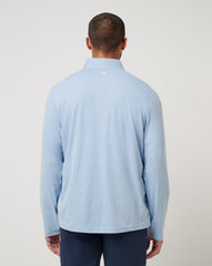 Heather Blue Travis Mathew Toronto Blue Jays Time To Tailgate Quarter Zip