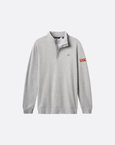 Heather Light Grey Travis Mathew USC Cloud Quarter Zip 2.0
