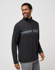 Black Travis Mathew Nautical Adventure Quarter Zip