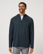 Total Eclipse Travis Mathew Country Hopping Hooded Quarter Zip