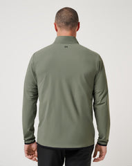 Dark Olive Travis Mathew Jeep Tour Quarter Zip