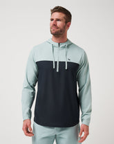 Gray Mist Travis Mathew Coin Toss Quarter Zip Hoodie