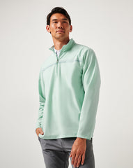 Eggshell Blue Travis Mathew On The Map Quarter Zip