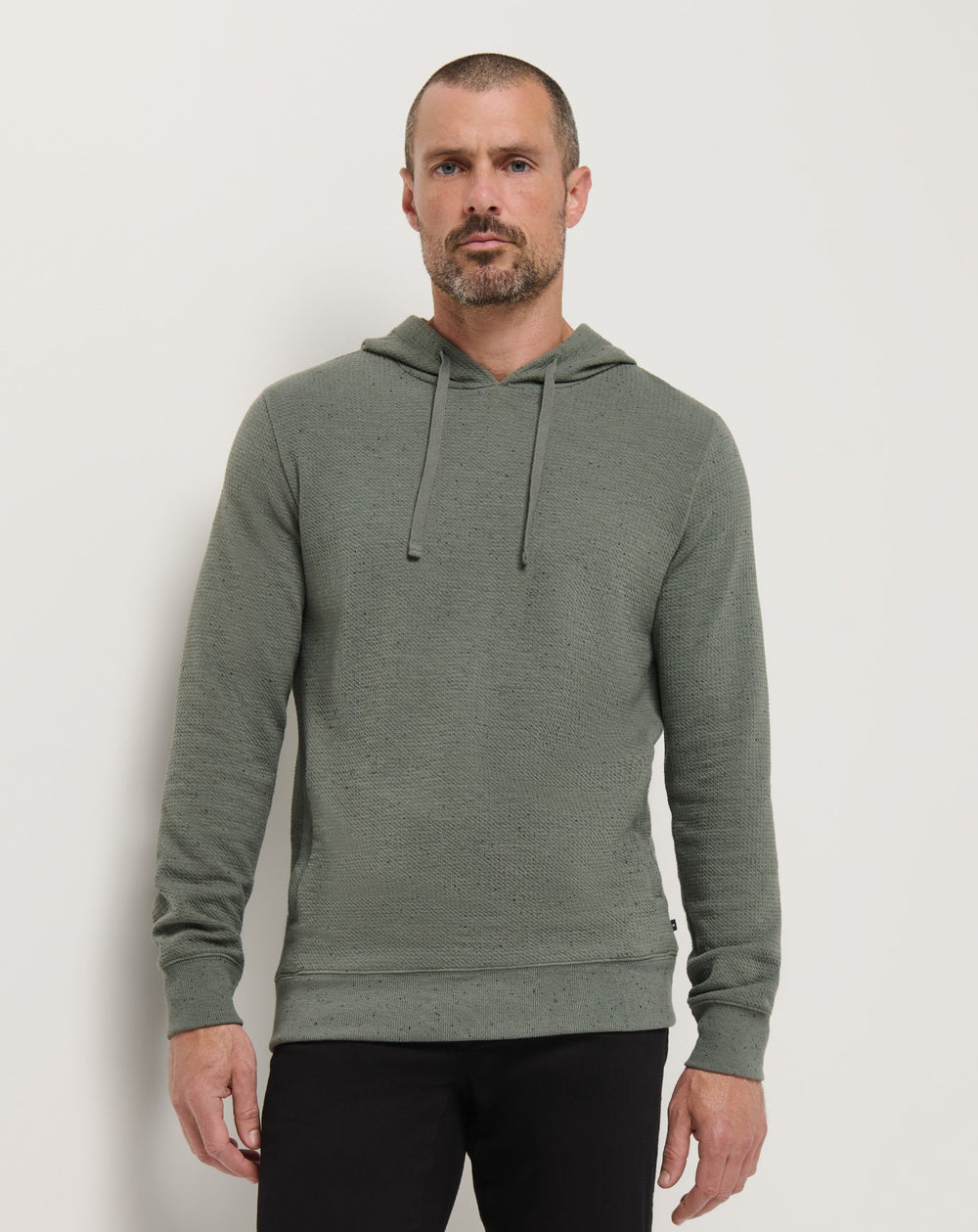 Dark Olive Travis Mathew Cloud Waffle Hoodie