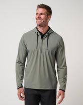 Dark Olive Travis Mathew Hero Hour Tech Hoodie