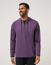 Purple Velvet Travis Mathew Hero Hour Tech Hoodie