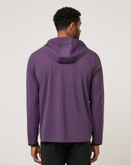 Purple Velvet Travis Mathew Hero Hour Tech Hoodie