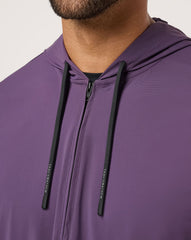 Purple Velvet Travis Mathew Hero Hour Tech Hoodie