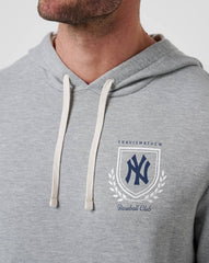 Heather Grey Travis Mathew New York Yankees Stadium Hoodie