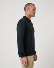 Black Travis Mathew Amenities Collar Crew