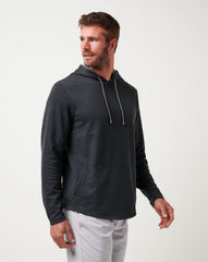 Heather Black Travis Mathew Upgraded Tech Hoodie