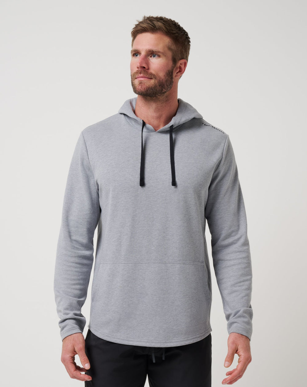 Heather Grey Travis Mathew Upgraded Tech Hoodie
