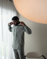 Heather Grey Travis Mathew Upgraded Tech Hoodie