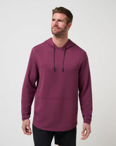 Mauve Wine Travis Mathew Fibercloud Hoodie