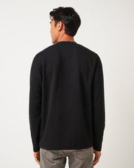 Black Travis Mathew Man About Town Crew