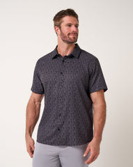 Black Travis Mathew Techwoven Sunlight Button-Up