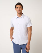 White Travis Mathew Techwoven Sunlight Button-Up