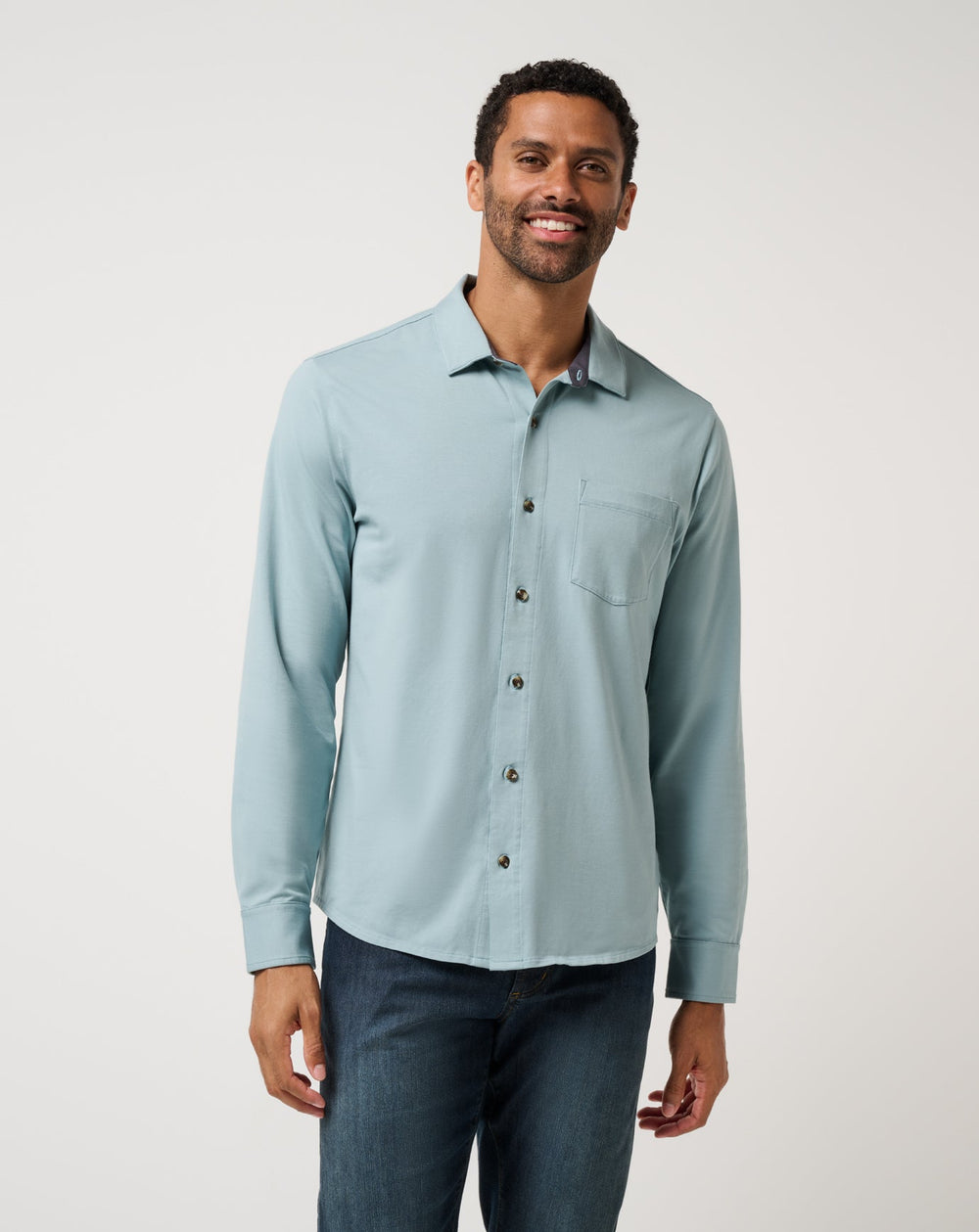 Arona Travis Mathew Comfortknit TM Social Club Button-Up