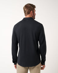 Black Travis Mathew Comfortknit TM Social Club Button-Up
