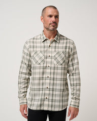 Birch Travis Mathew Cloud Flannel Plaid Button-Up