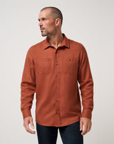Maple Travis Mathew Cloud Flannel Button-Up