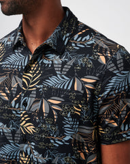 Black Travis Mathew Knit Hanabata Days Button-Up