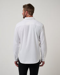 White Travis Mathew Techwoven Tidbits Button-Up