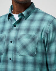 Total Eclipse/Cameo Travis Mathew Cloud Flannel Plaid Button-Up