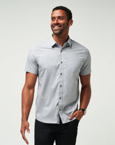 Heather Sleet Travis Mathew Across The Pond Button-Up