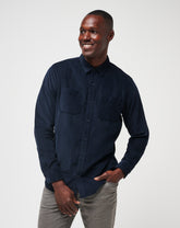 Total Eclipse Travis Mathew Barrel Of Laughs Button-Up