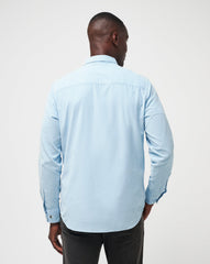 Dream Blue Travis Mathew Barrel Of Laughs Button-Up
