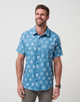 Captains Blue Travis Mathew Techwoven Seamate Button-Up